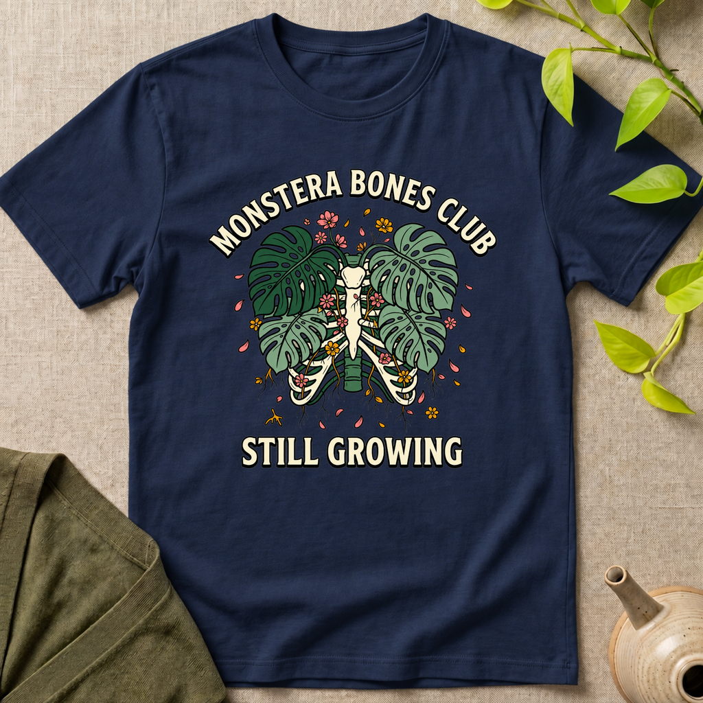 Monstera Bones Club T-Shirt