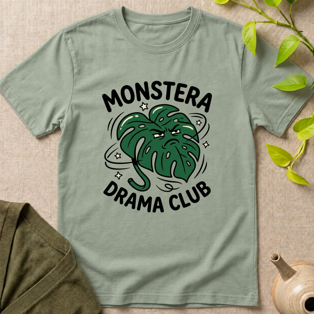 Monstera Drama Club T-Shirt