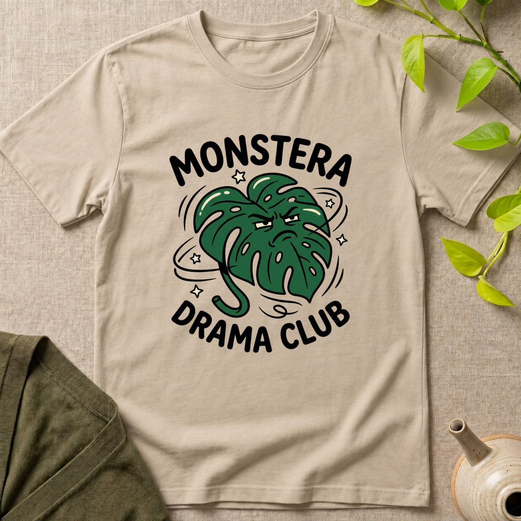 Monstera Drama Club T-Shirt