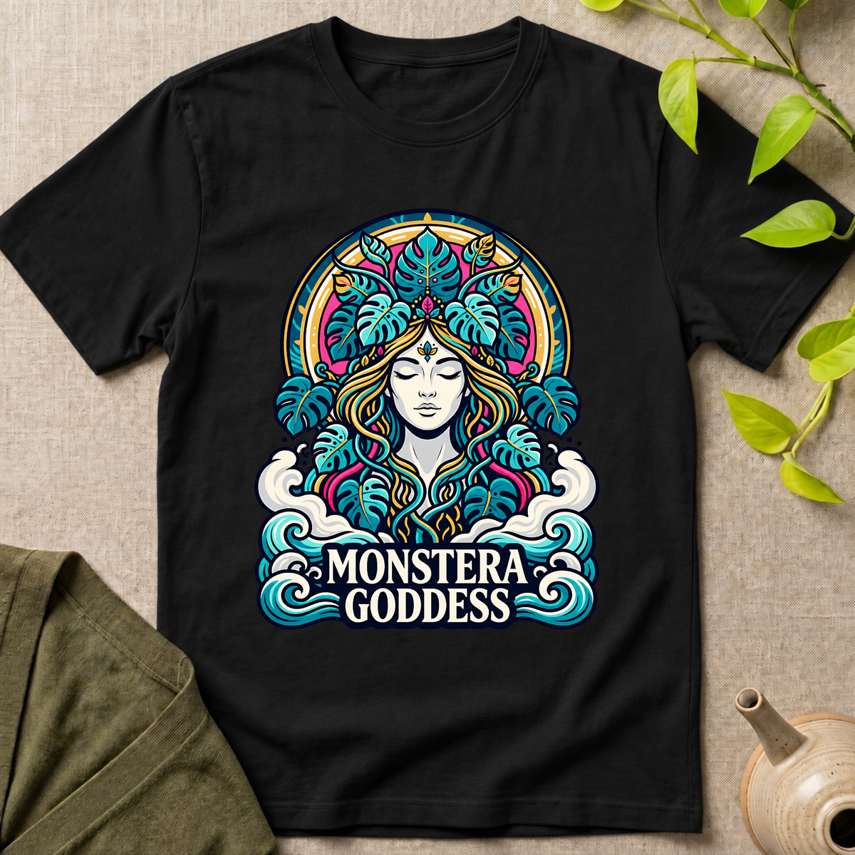 Monstera Goddess T-Shirt