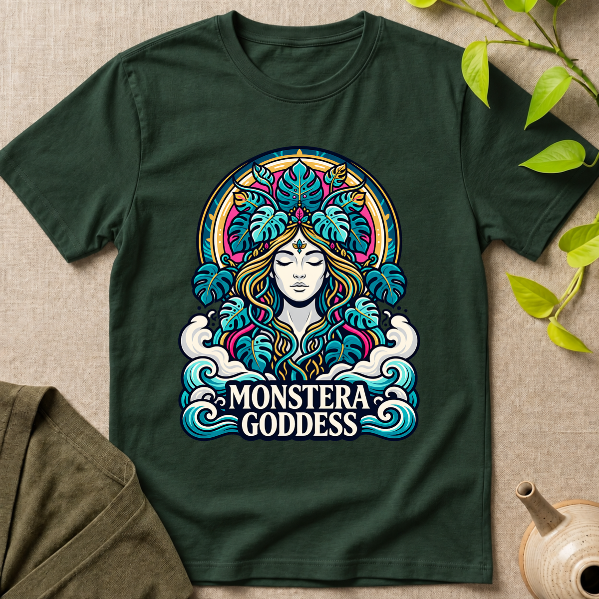 Monstera Goddess T-Shirt