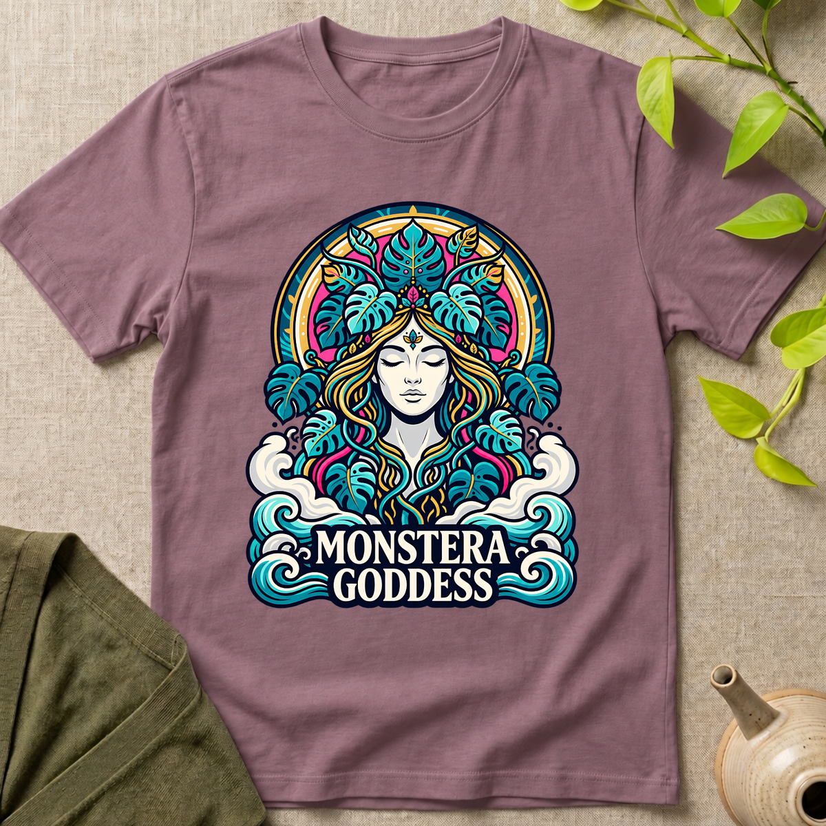 Monstera Goddess T-Shirt