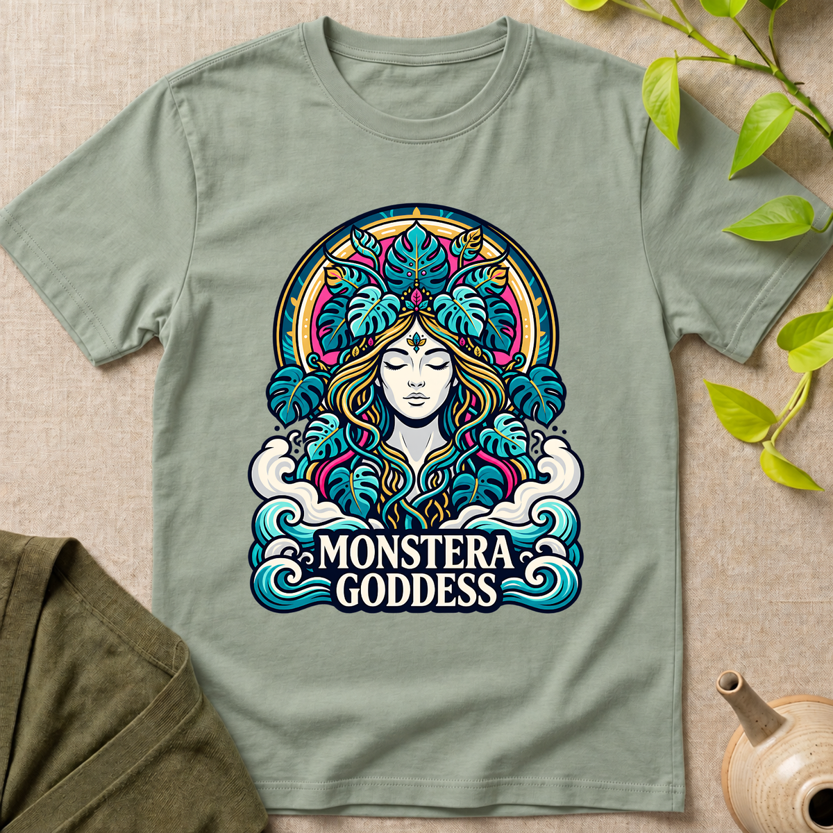 Monstera Goddess T-Shirt