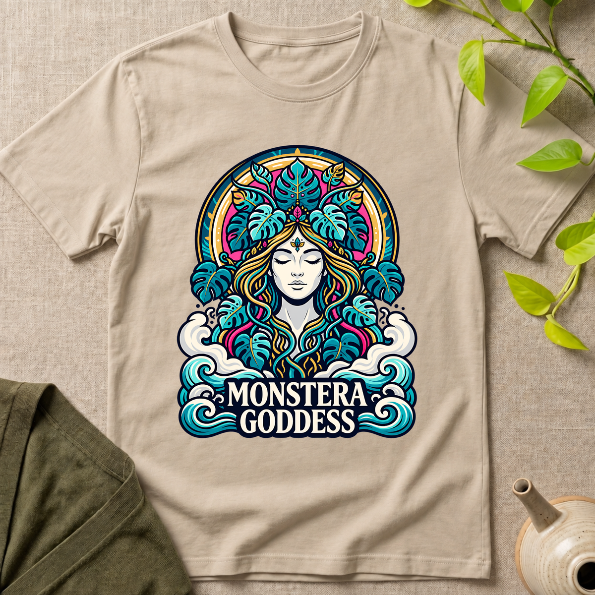 Monstera Goddess T-Shirt