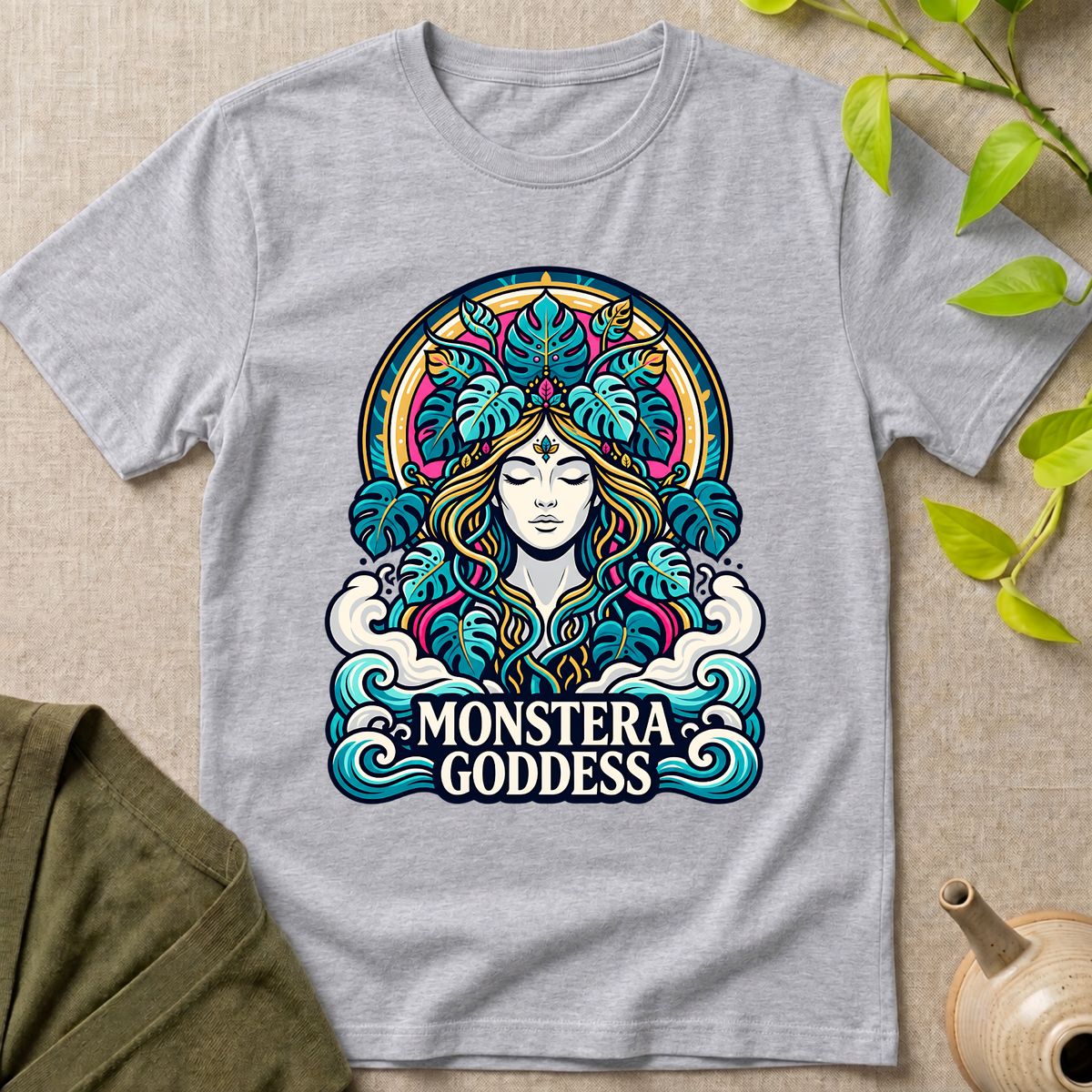 Monstera Goddess T-Shirt