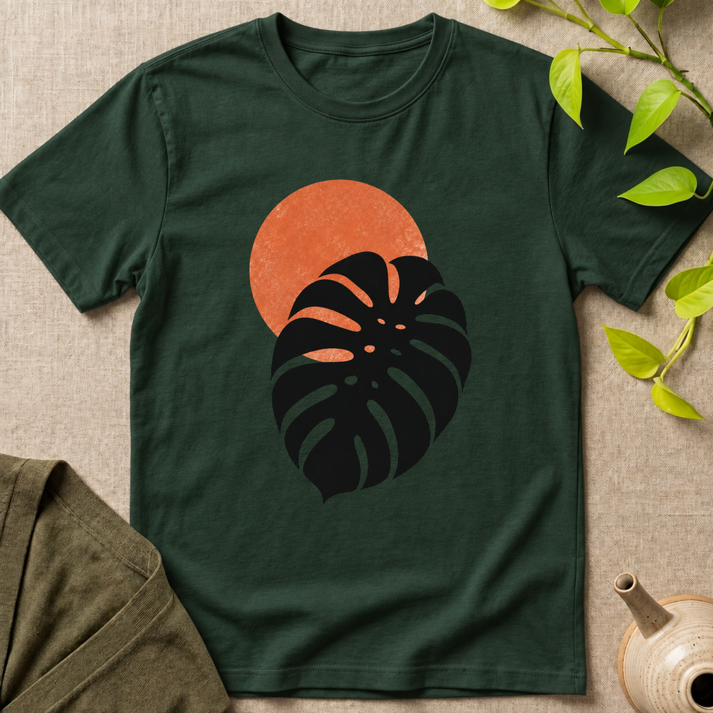 Monstera Sunset T-Shirt