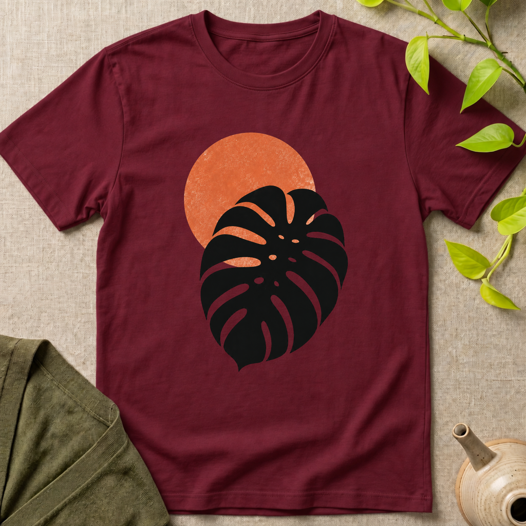 Monstera Sunset T-Shirt