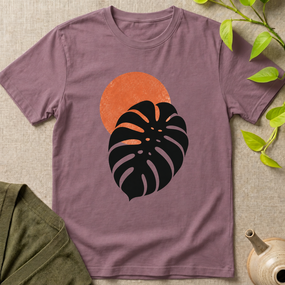 Monstera Sunset T-Shirt