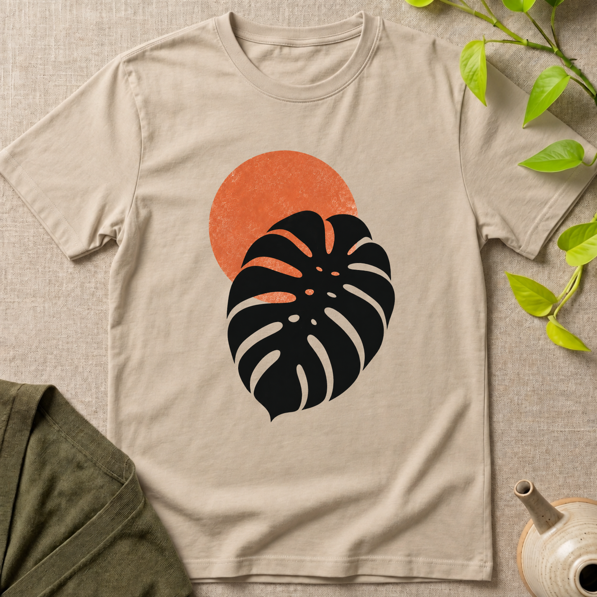 Monstera Sunset T-Shirt