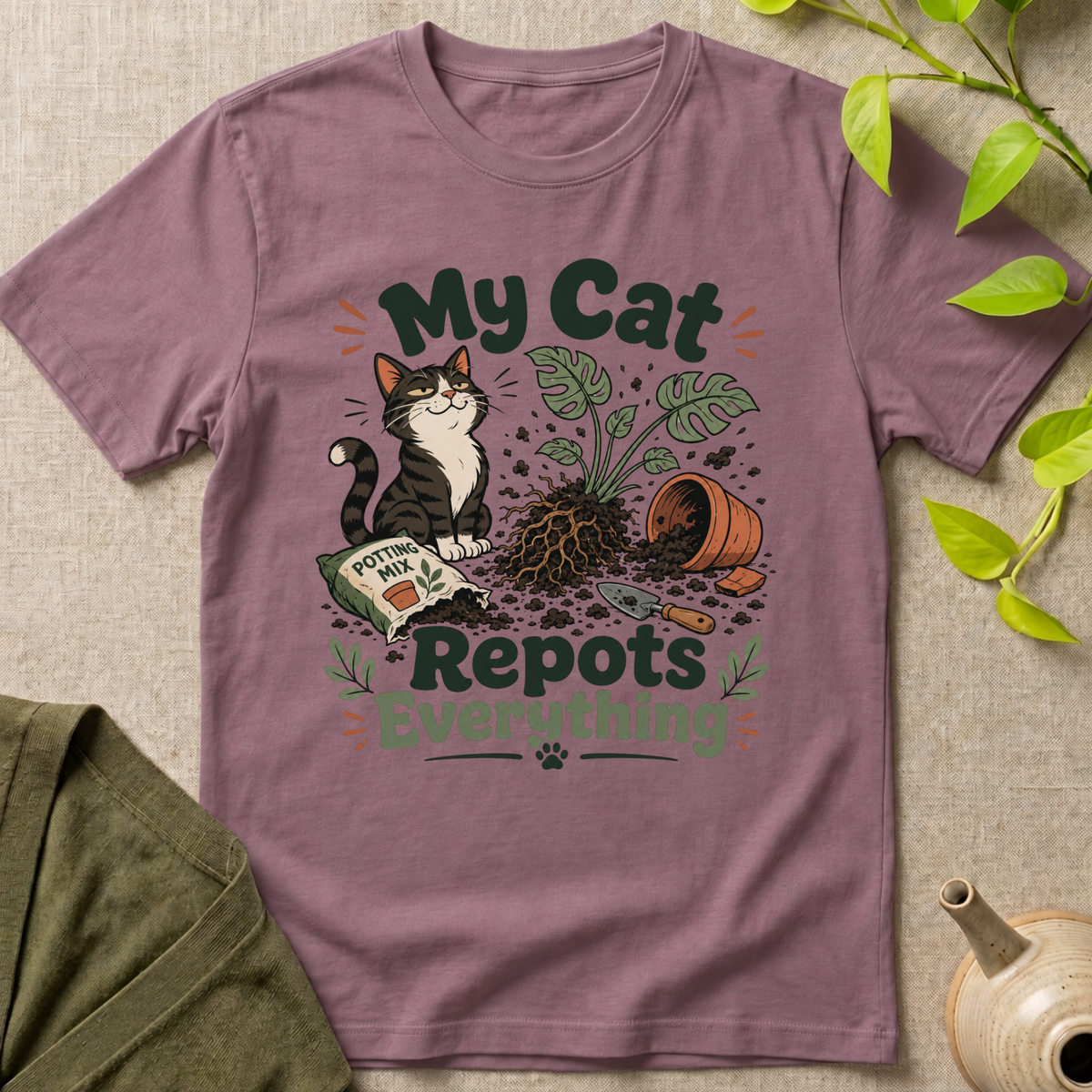 My Cat Repots Everything T-Shirt