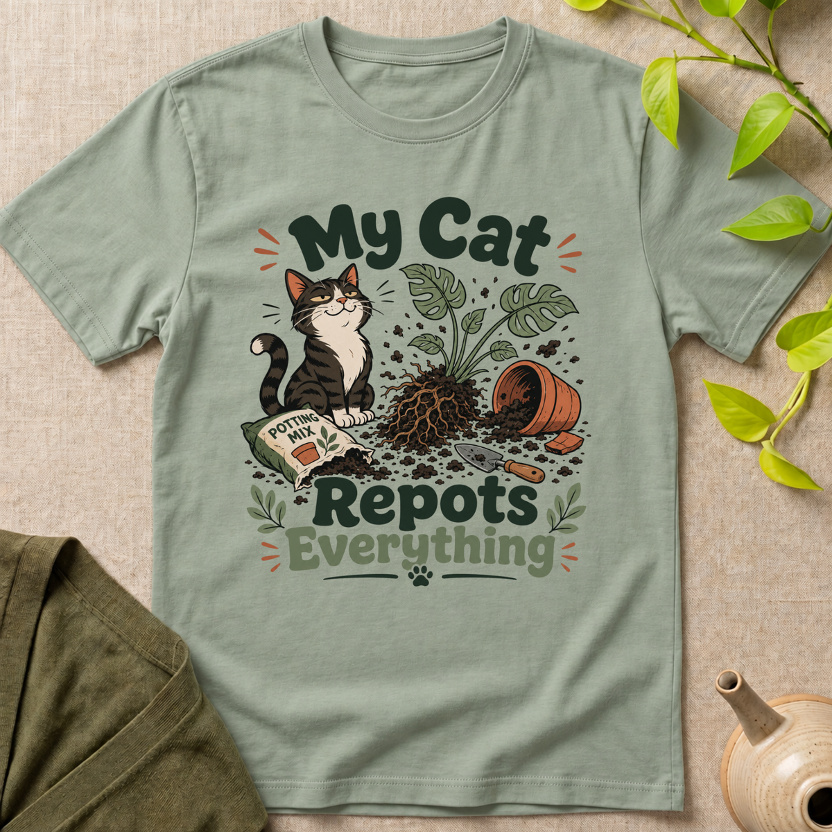 My Cat Repots Everything T-Shirt