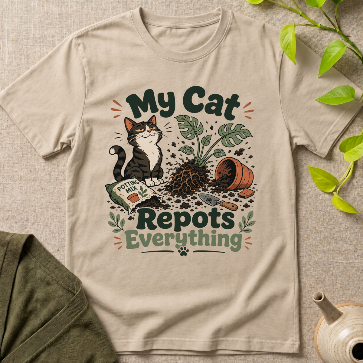 My Cat Repots Everything T-Shirt