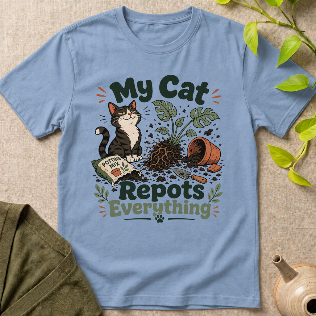 My Cat Repots Everything T-Shirt