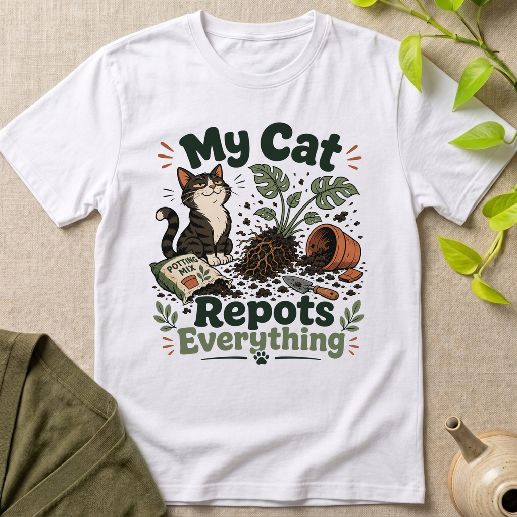 My Cat Repots Everything T-Shirt