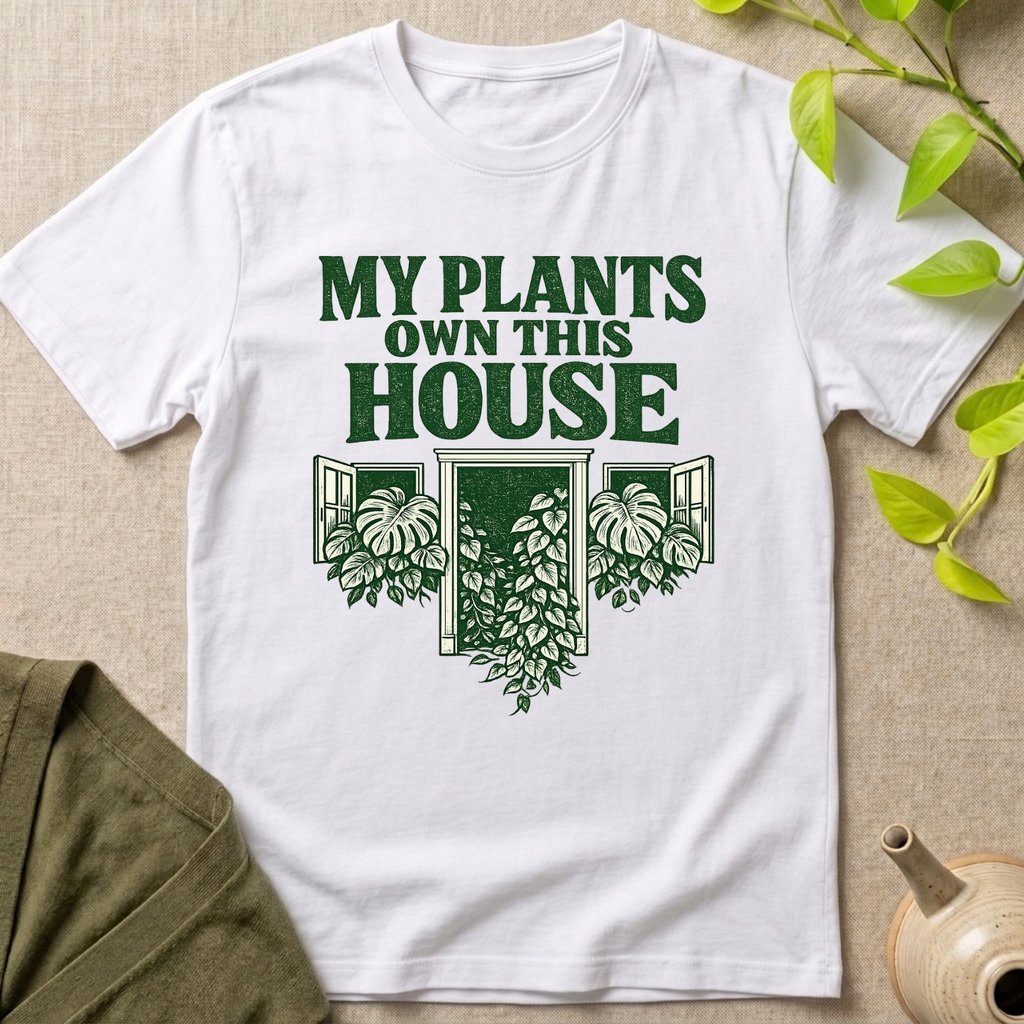 My Plants Own This House T-Shirt