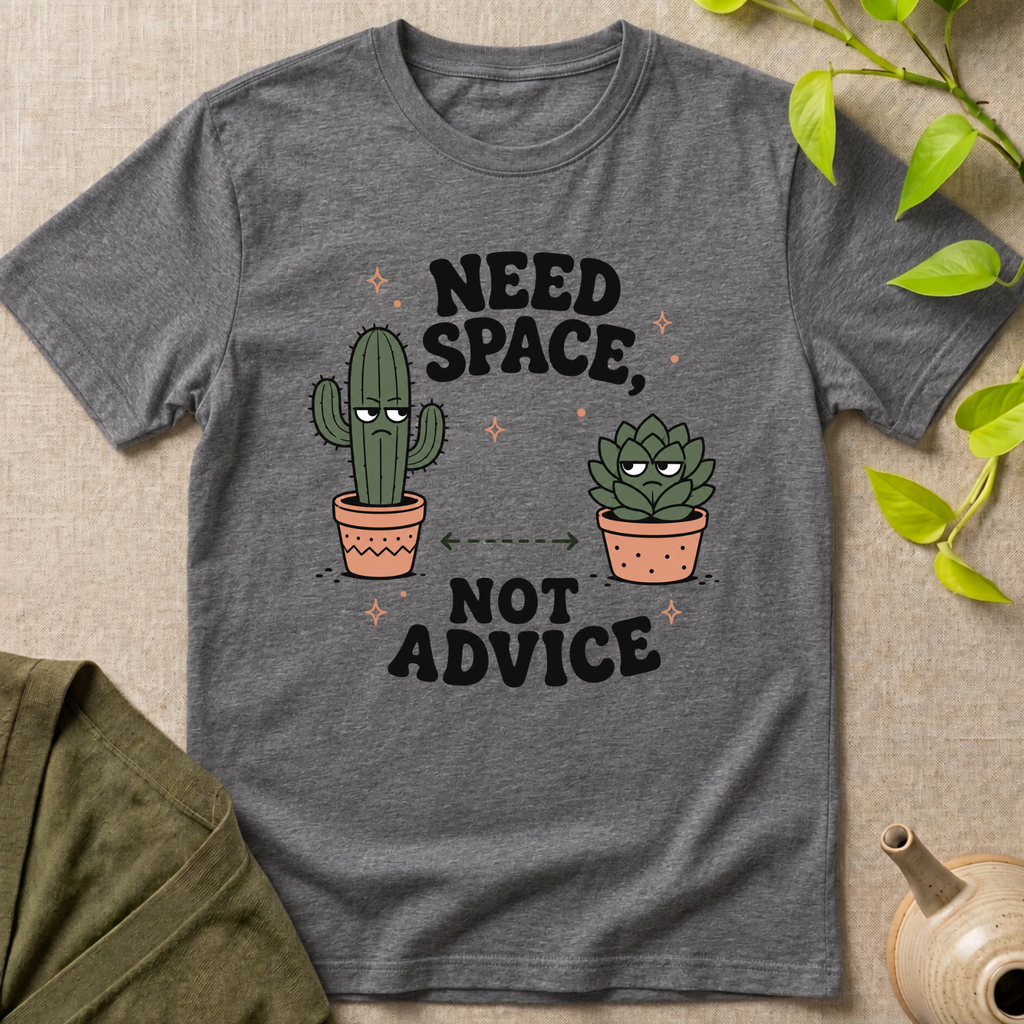 Need Space Not Advice T-Shirt