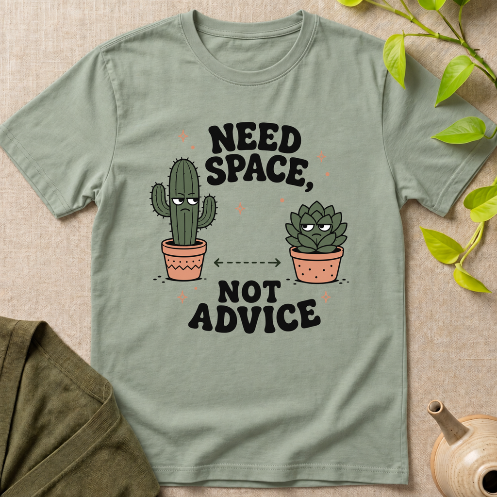 Need Space Not Advice T-Shirt