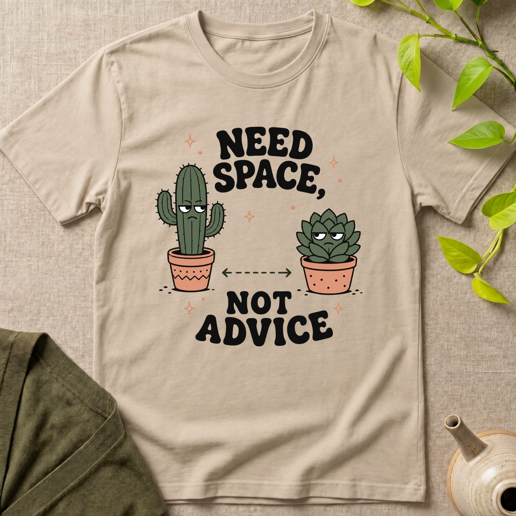 Need Space Not Advice T-Shirt