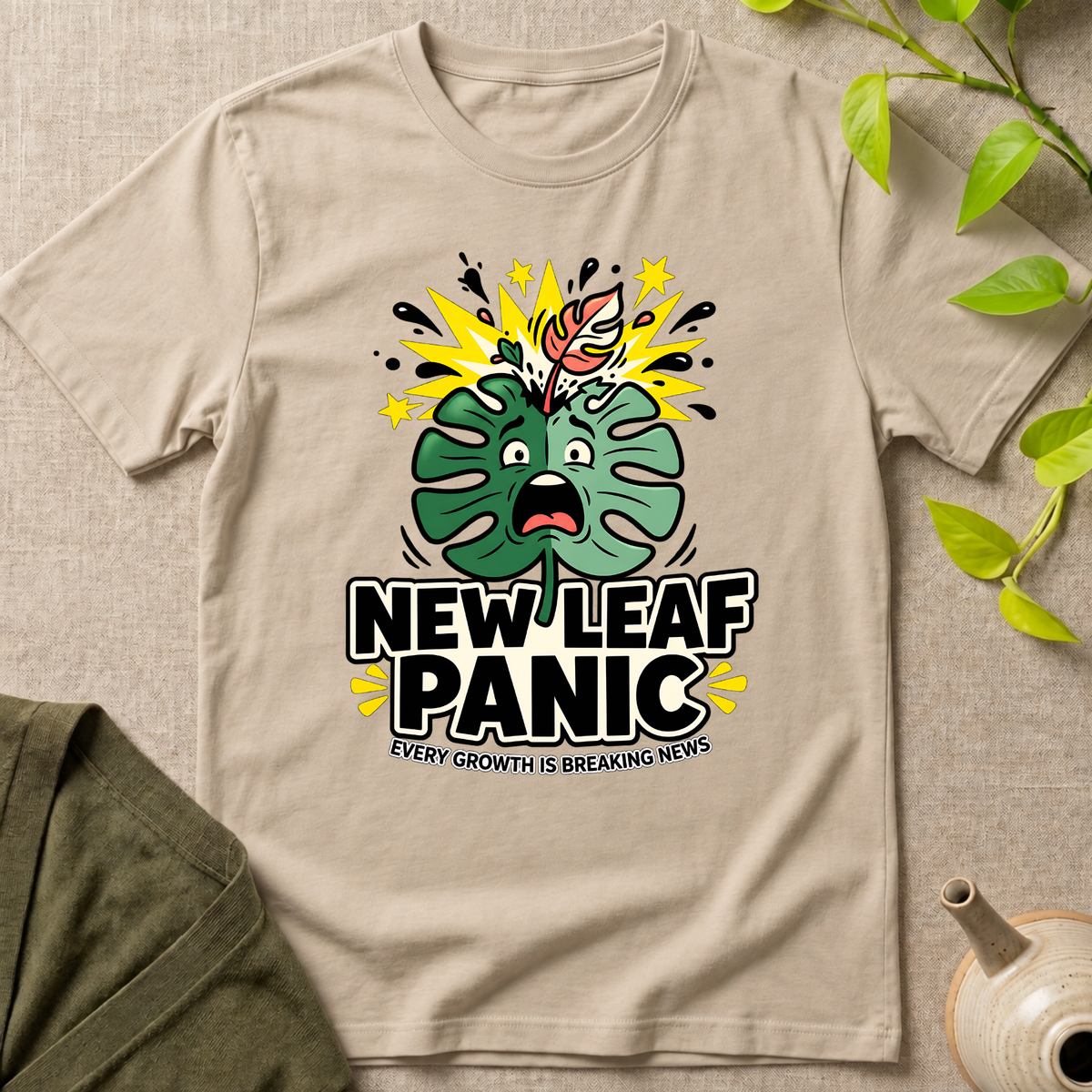 New Leaf Panic T-Shirt