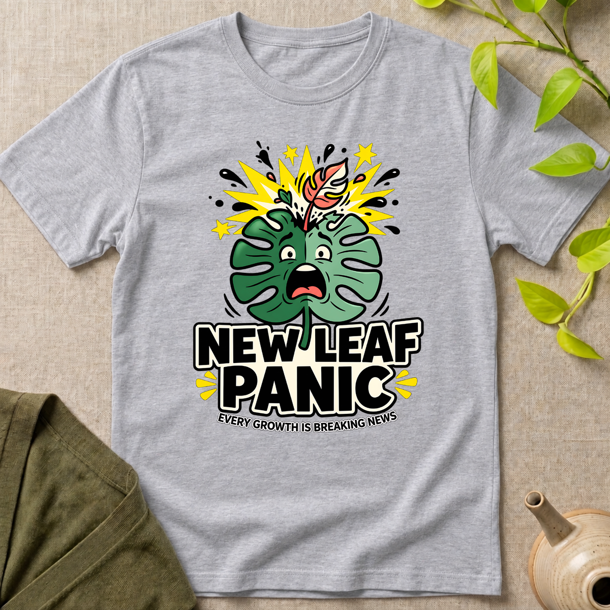 New Leaf Panic T-Shirt