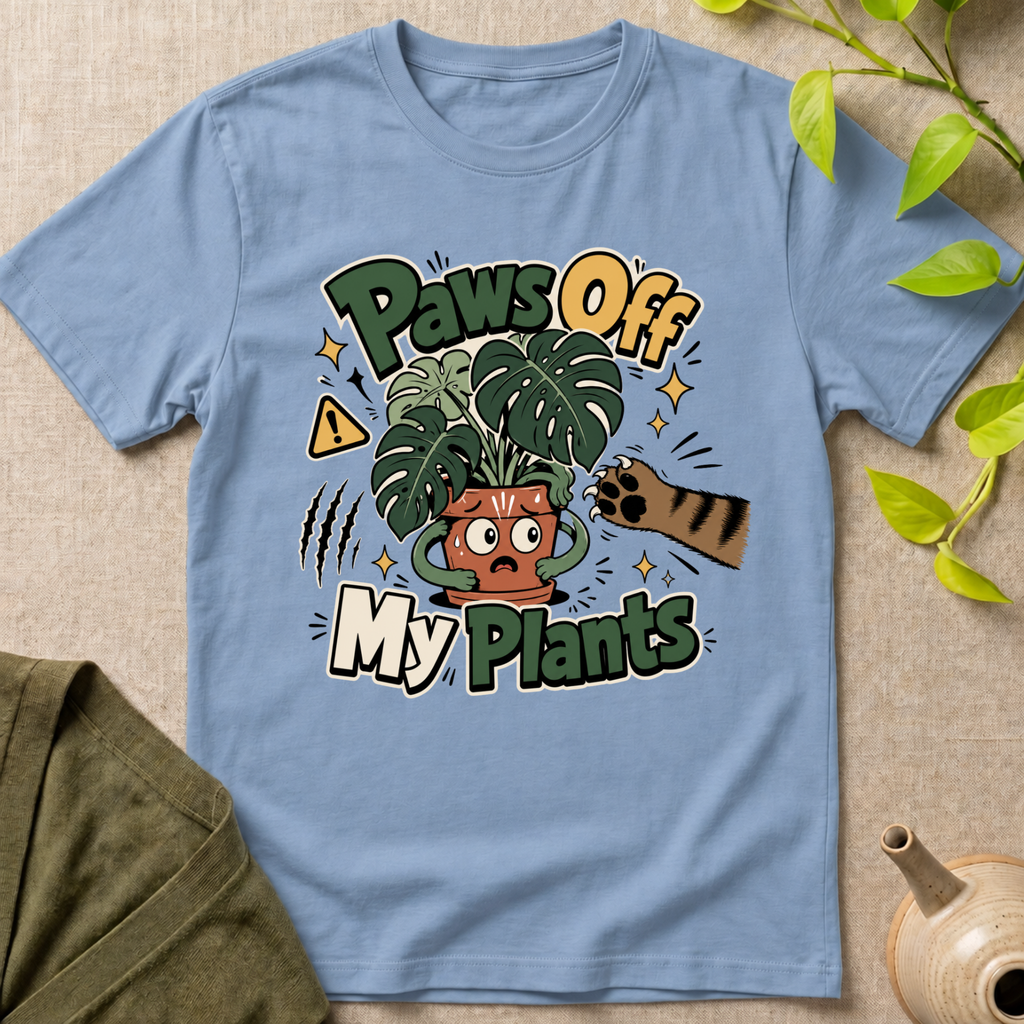 Paws Off My Plants T-Shirt