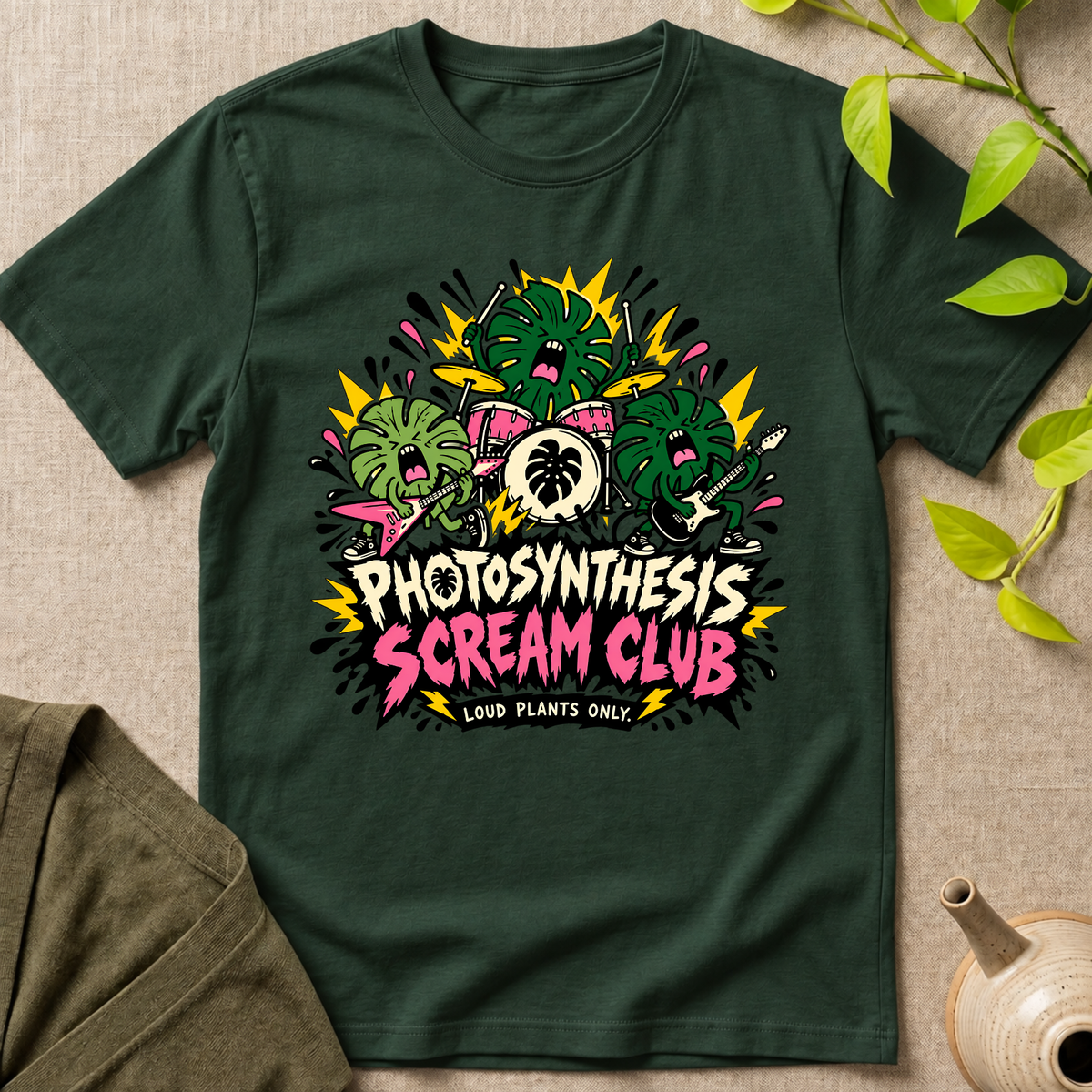 Photosythesis Scream Club T-Shirt