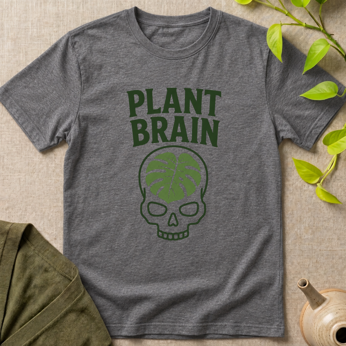 Plant Brain Simple T-Shirt