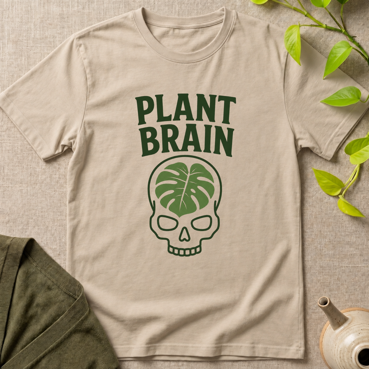 Plant Brain Simple T-Shirt