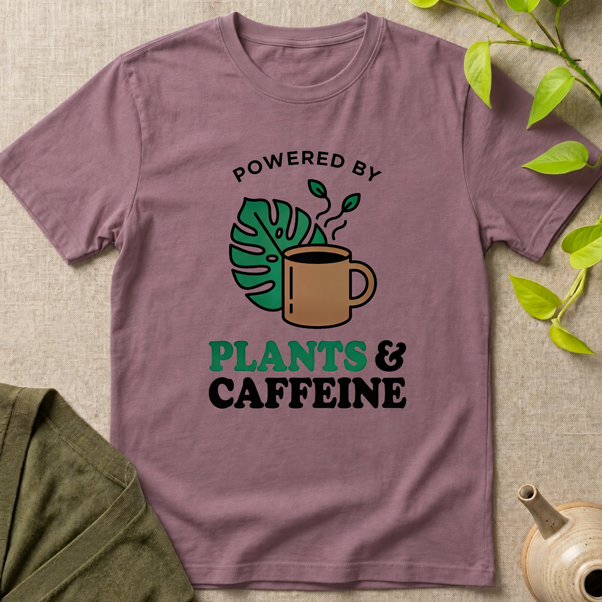 Plants & Caffeine T-Shirt