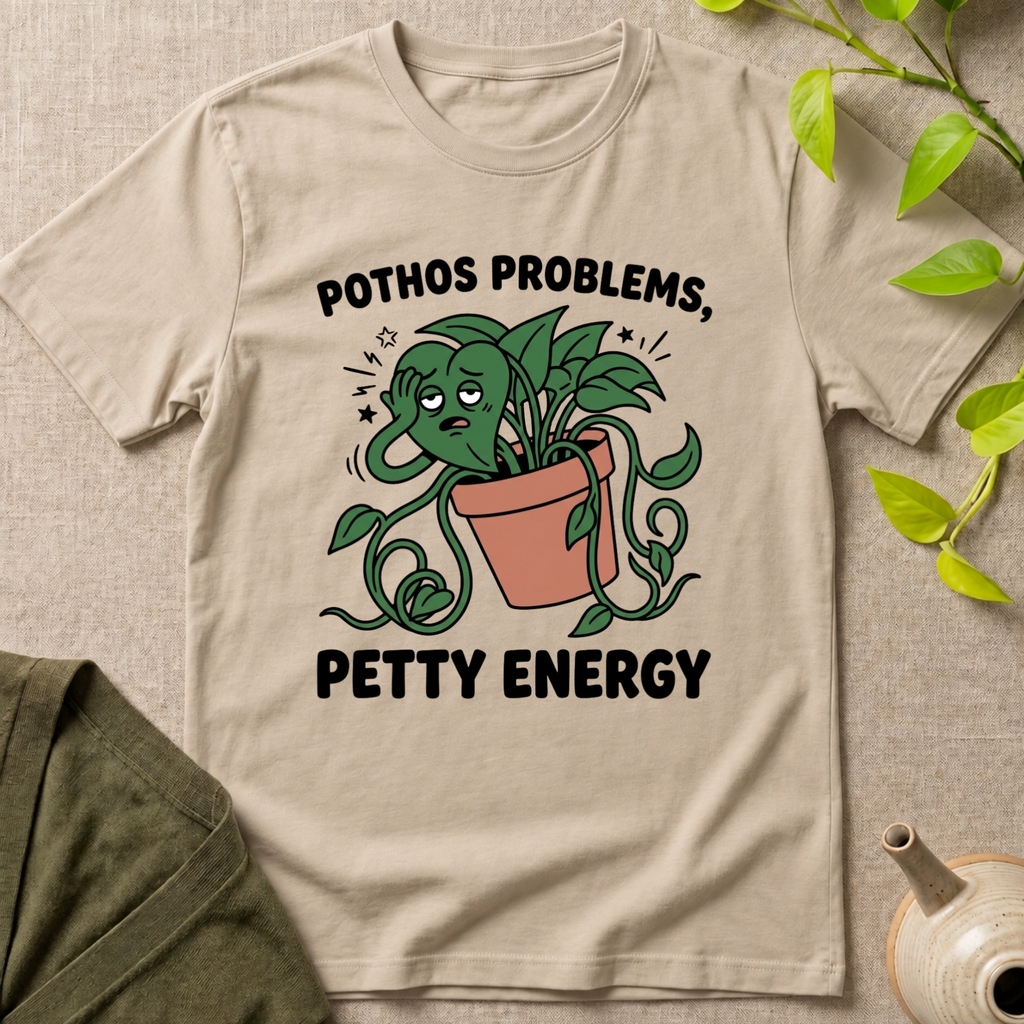 Pothos Problems Petty Energy T-Shirt