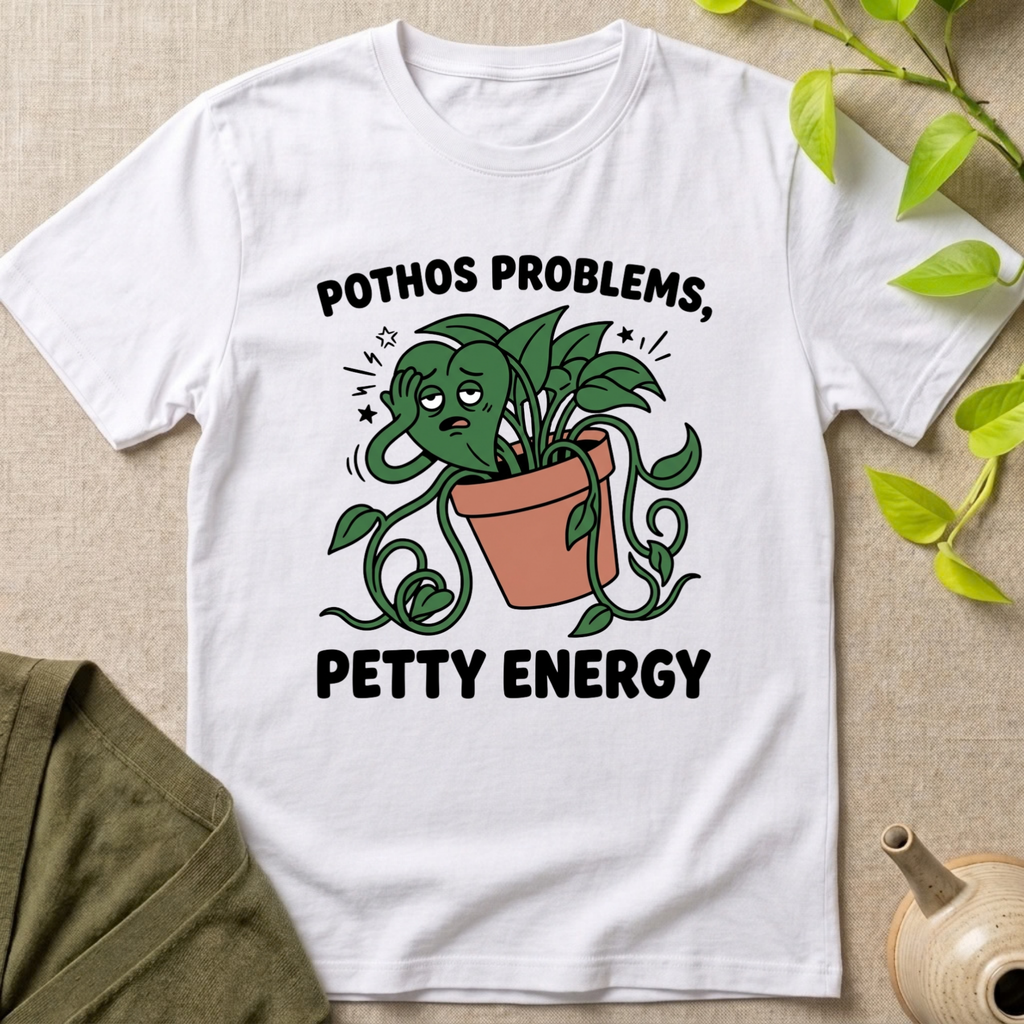 Pothos Problems Petty Energy T-Shirt