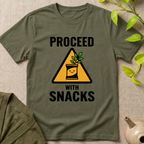 Proceed With Snacks T-Shirt