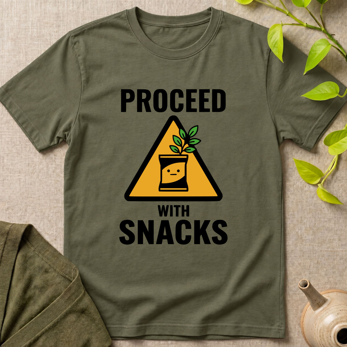 Proceed With Snacks T-Shirt