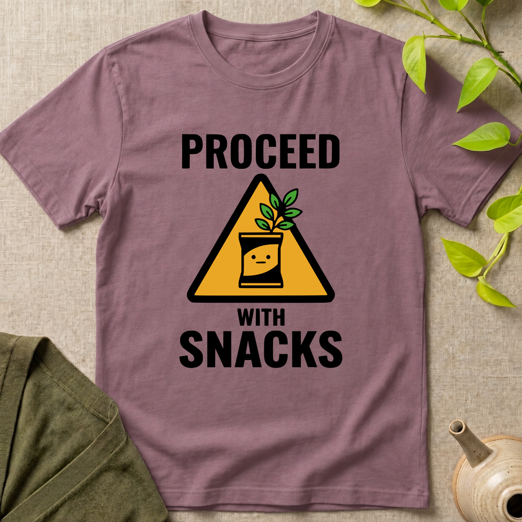Proceed With Snacks T-Shirt