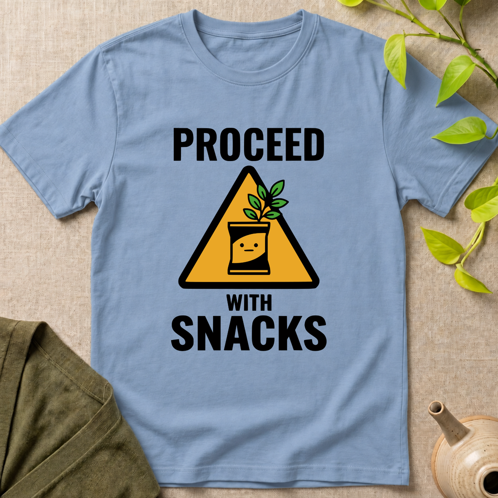 Proceed With Snacks T-Shirt
