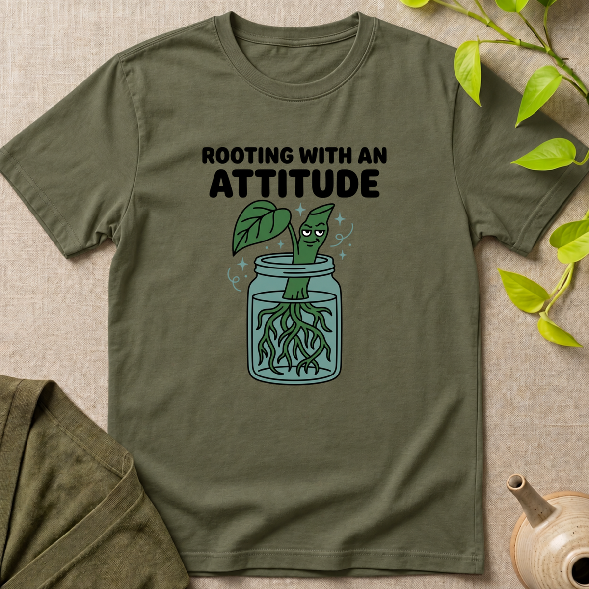 Rooting With An Attitude T-Shirt