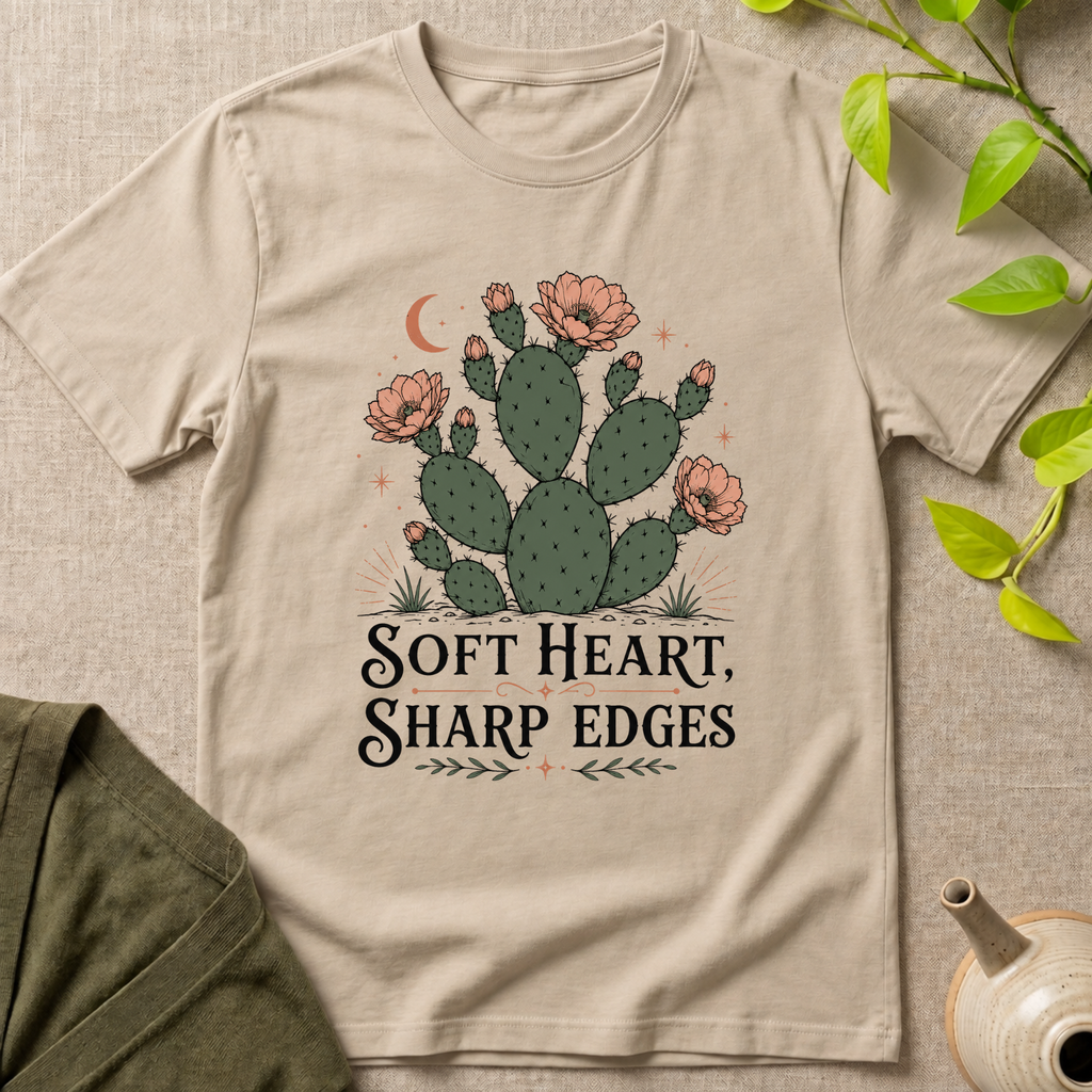 Soft Heart Sharp Edges T-Shirt