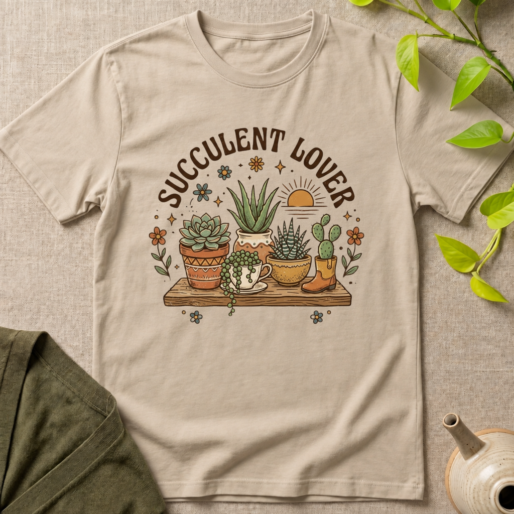Succulent Lover T-Shirt