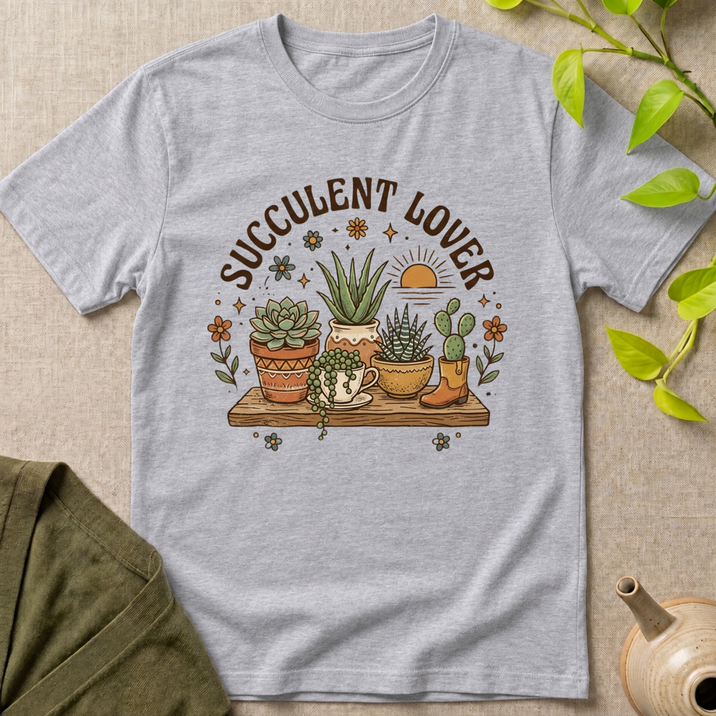 Succulent Lover T-Shirt
