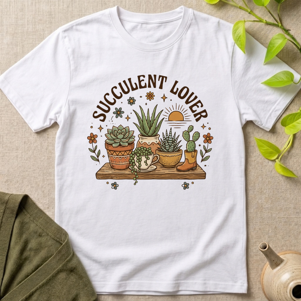 Succulent Lover T-Shirt