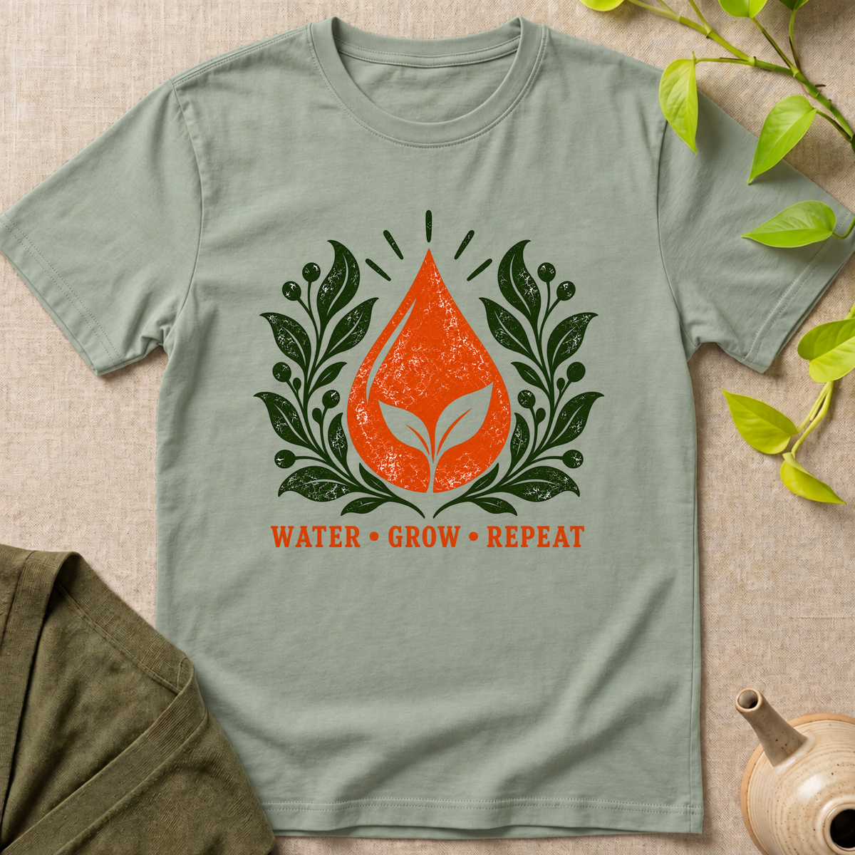 Water Grow Repeat T-Shirt