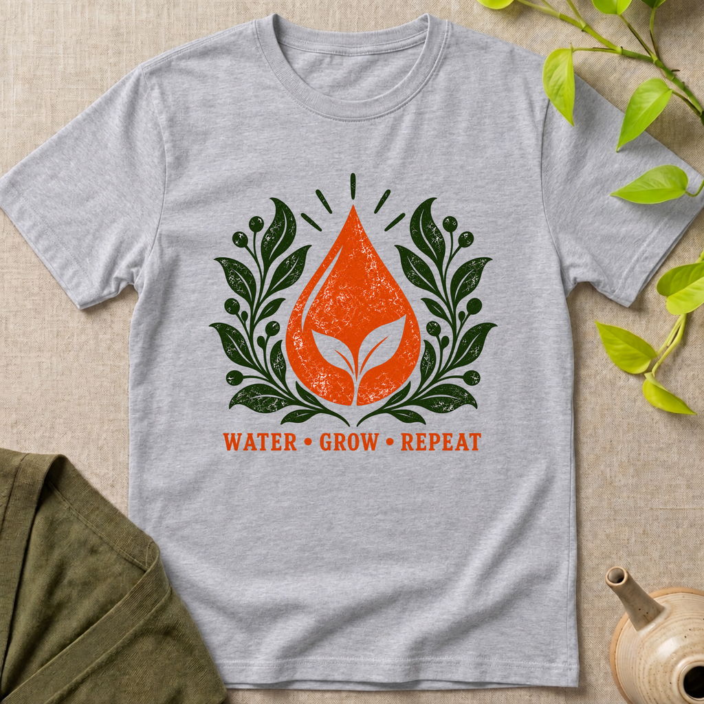 Water Grow Repeat T-Shirt