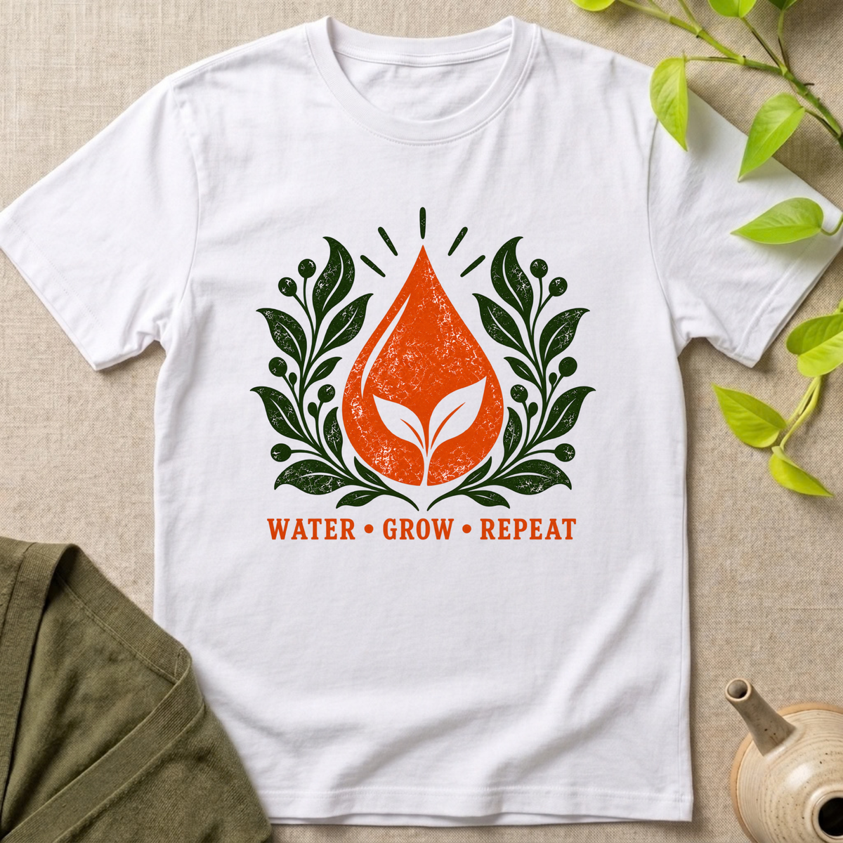 Water Grow Repeat T-Shirt