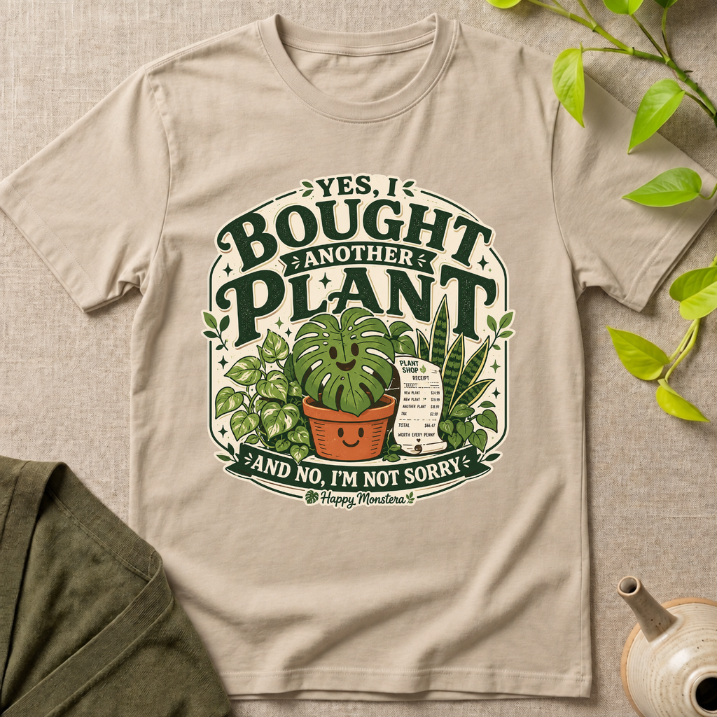 Yes, I Bought Another Plant T-Shirt
