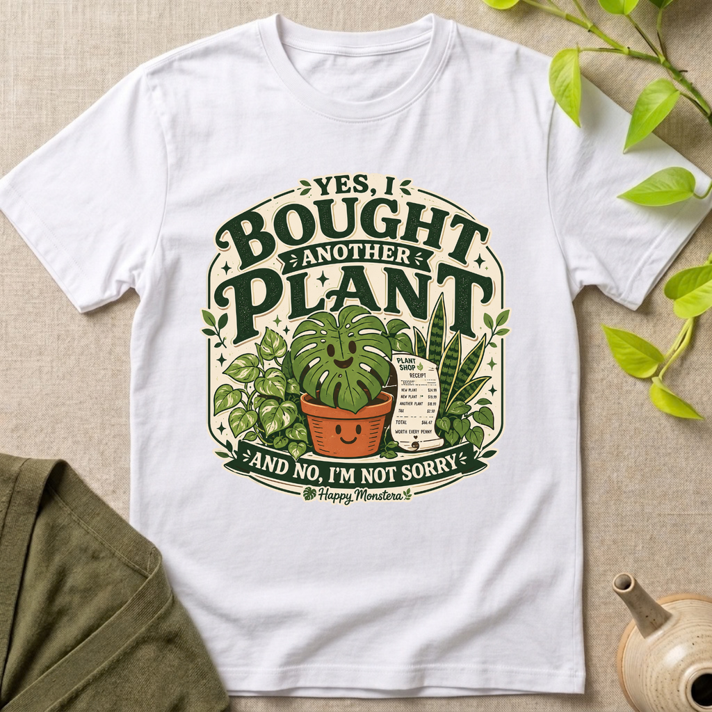 Yes, I Bought Another Plant T-Shirt